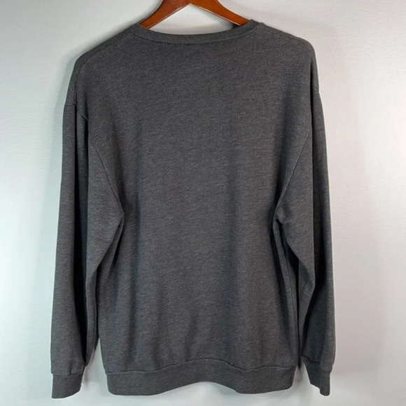 DISNEY Mens Frozen Olof Snowman Graphic Crewneck Long Sleeve Sweatshirt Grey M - Picture 7 of 10